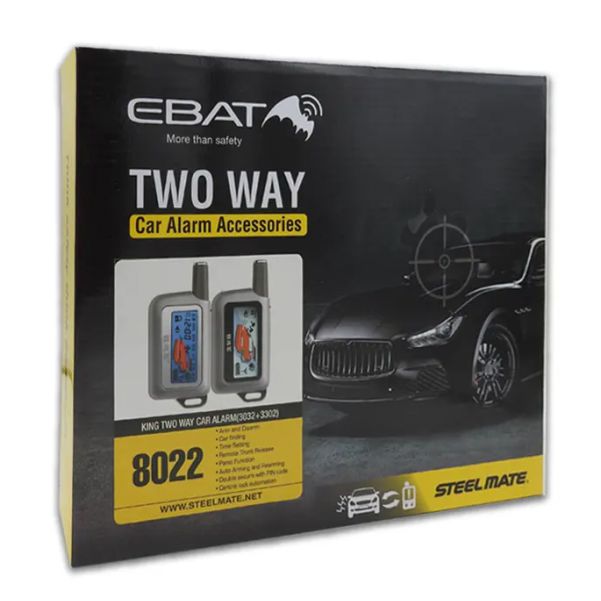 دزدگیر خودرو استیل میت مدل EBAT-8022