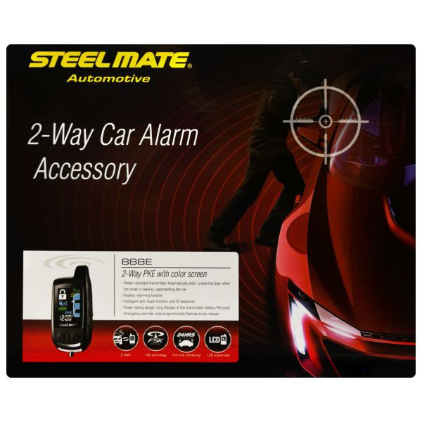 دزدگیر تصویری استیل میت 888E PKE