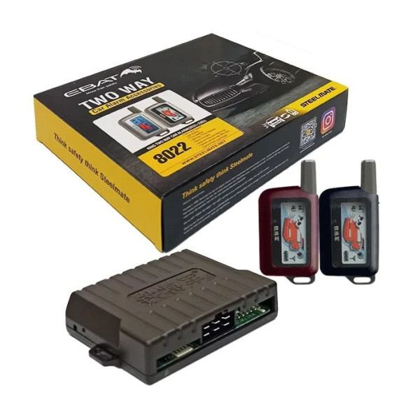 دزدگیر خودرو استیل میت مدل EBAT-8022