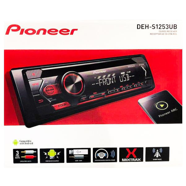 پخش خودرو پایونیر مدل DEH-S1253UB