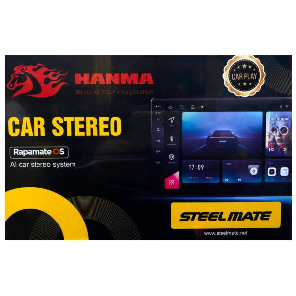 مانیتور استیل میت 9 اینچ 2/32 Carplay