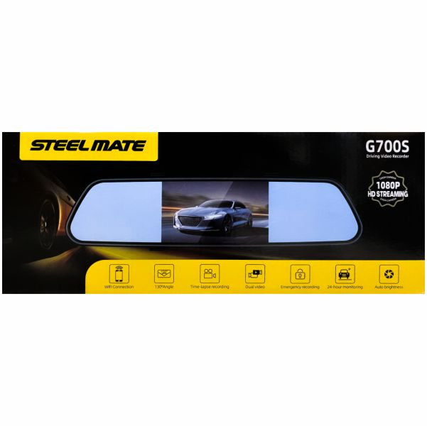 مانیتور آیینه ای استیل میت G700S