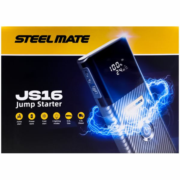 جامپ استارتر خودرو استیل میت مدل JS12